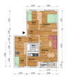 Grundriss - Familienfreundliche 4-Raum-Wohnung in der Parchimer Weststadt