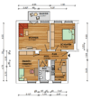 Grundriss - Erstbezug nach Sanierung – geräumige 3-Raum-Wohnung mit Balkon in der Nordstadt!