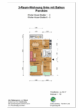 Grundriss - Familienfreundliche 3-Raum-Wohnung mit Balkon