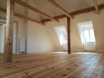 Großzügige Dachgeschosswohnung mit Charakter – Wohnen im Herzen der Güstrower Innenstadt - Detailansicht (12348)